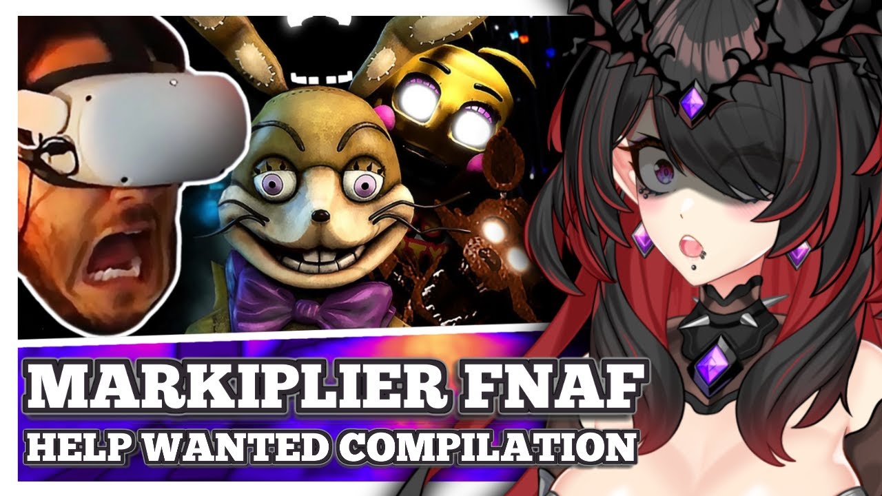 Реакция на Five Nights at Freddy's от Markiplier: Требуется помощь. Подборка