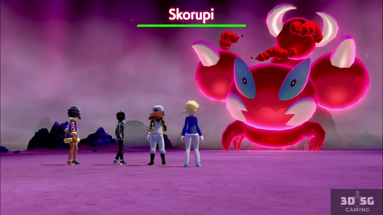 Obtaining 285 to 286 Skorupi & Drapion (Normal & Shiny) Pokemon Sword