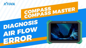 Diagnosing Air Flow Sensor Errors with XTOOL COMPASS | Real-Time MAF Repair Demo