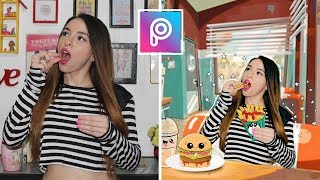 COMO FAZER EFEITO CARTOON NO PICSART | ALINE SANTANA | TUTORIAL PICSART screenshot 5
