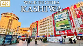 【 KASHIWA 柏 】 Walk in CHIBA 千葉 4K