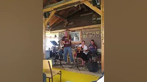 Candace and Dad HillBilly Homestead -Bobby Magee