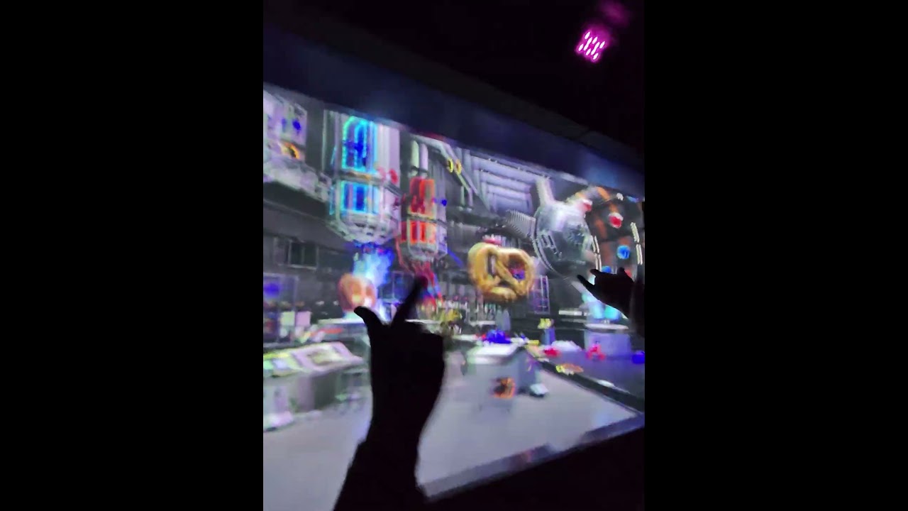 Spiderman web slinger pov at Disneyland Paris 