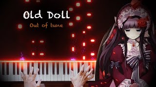 'Old Doll' [Out of Tune version]  Madfather OST #14  Piano Cover (Visualizer)