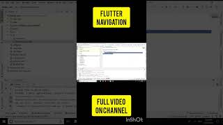 Flutter Navigation #shorts