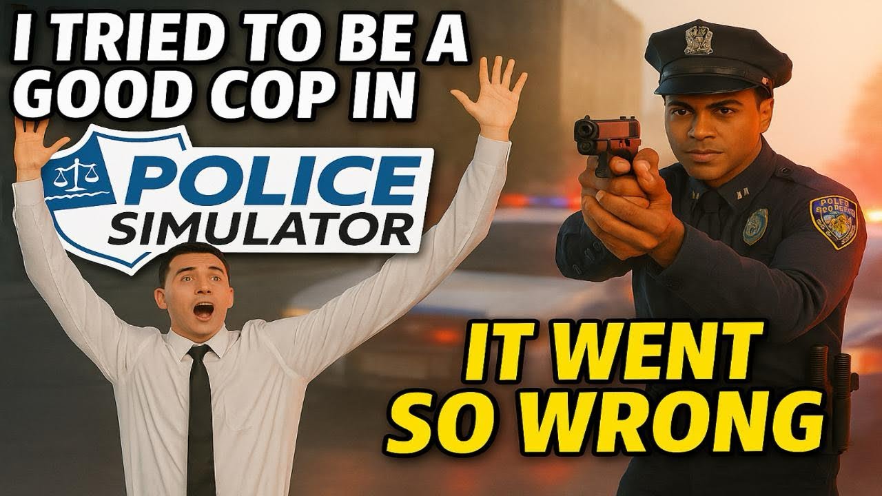 I Tried to Be a Good Cop in Police Simulator… It Went So Wrong - YouTube