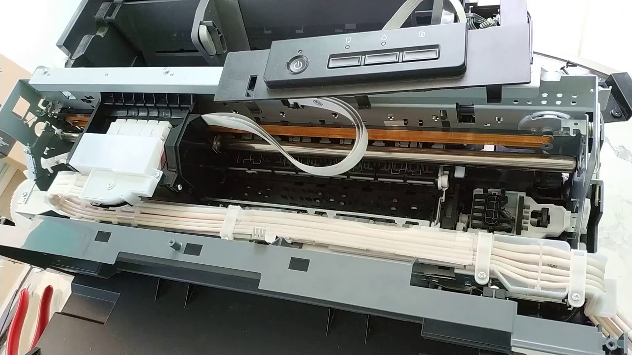 Error en impresora epson L1300 - YouTube