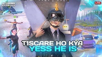Teamcodes 👅T1SCARE PRIME IN IPAD PRO 2024 M4 intense lobbies @T1SCARE  #BGMI #BGMILIVE