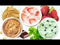 HEALTHY ICE CREAM! DAIRY FREE ICE CREAM RECIPES!