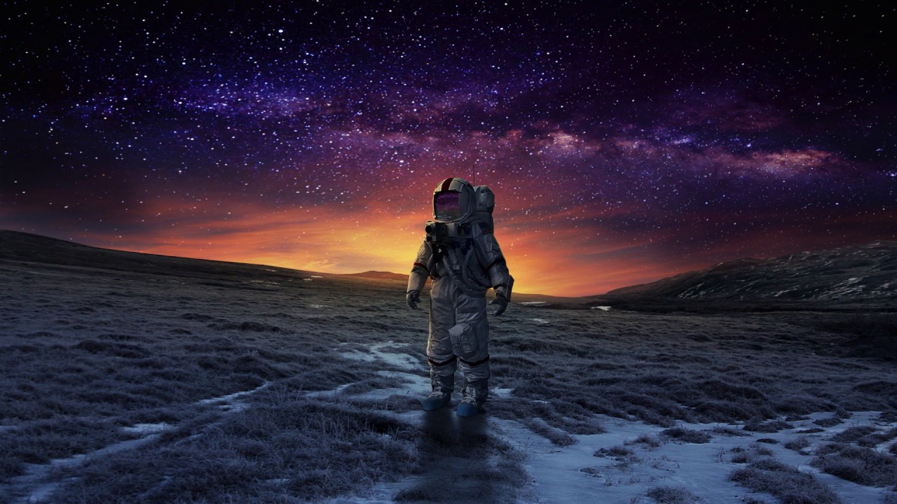 Photo Manipulation | Photoshop Speed Art: The Astronaut - YouTube