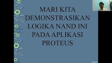 TUGAS OTOMASI INDUSTRI - LOGIKA NAND GATE