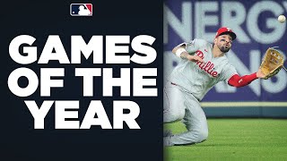 The Top 10 Games Of The 2022 Mlb Season