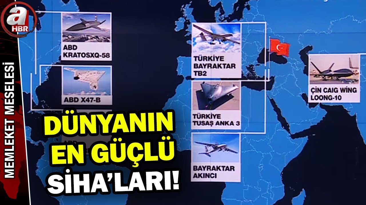 Dünyanın en güçlü SİHA'ları arasında 3 Türk var! Savaşların oyun değiştirici gücü: SİHA | A Haber