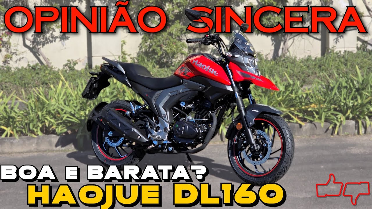 Haojue DL160: Moto BOA e BARATA? VALE a PENA? Preço, problemas, consumo. Melhor que Honda Titan?