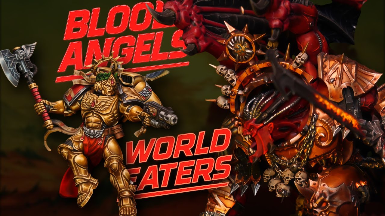 40к in 30min | Кровавые Ангелы VS Пожиратели Миров | Battle Report
