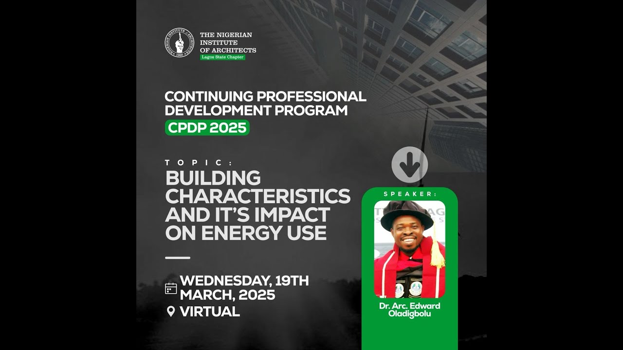 BUILDING CHARACTERISTICS AND ITS IMPACT ON ENERGY USE