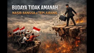 LIVE BUDAYA TIDAK AMANAH NASIB BANGSA DITEPI JURANG