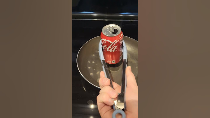 Crushing a Coke Can with Ice Water #science #demo #experiment