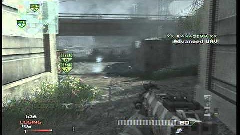 MW3 Random Throwing Knife