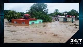 Damnificados narran tragedia del desbordamiento del río Pantepec en Álamo
