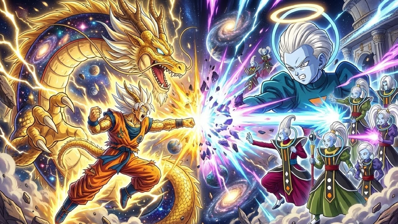 Zalama & Goku vs ALL Angels! The War for Existence