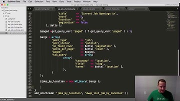 Creating a Dynamic Shortcode using WP Query Part 23