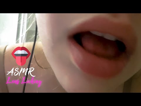 ASMR - Lens Licking ASMR Compilation ~