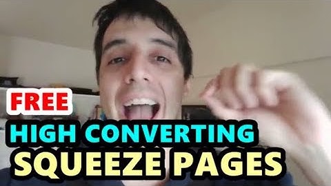 Create a High Converting Squeeze Page Like This Plus Free Squeeze Page Templates