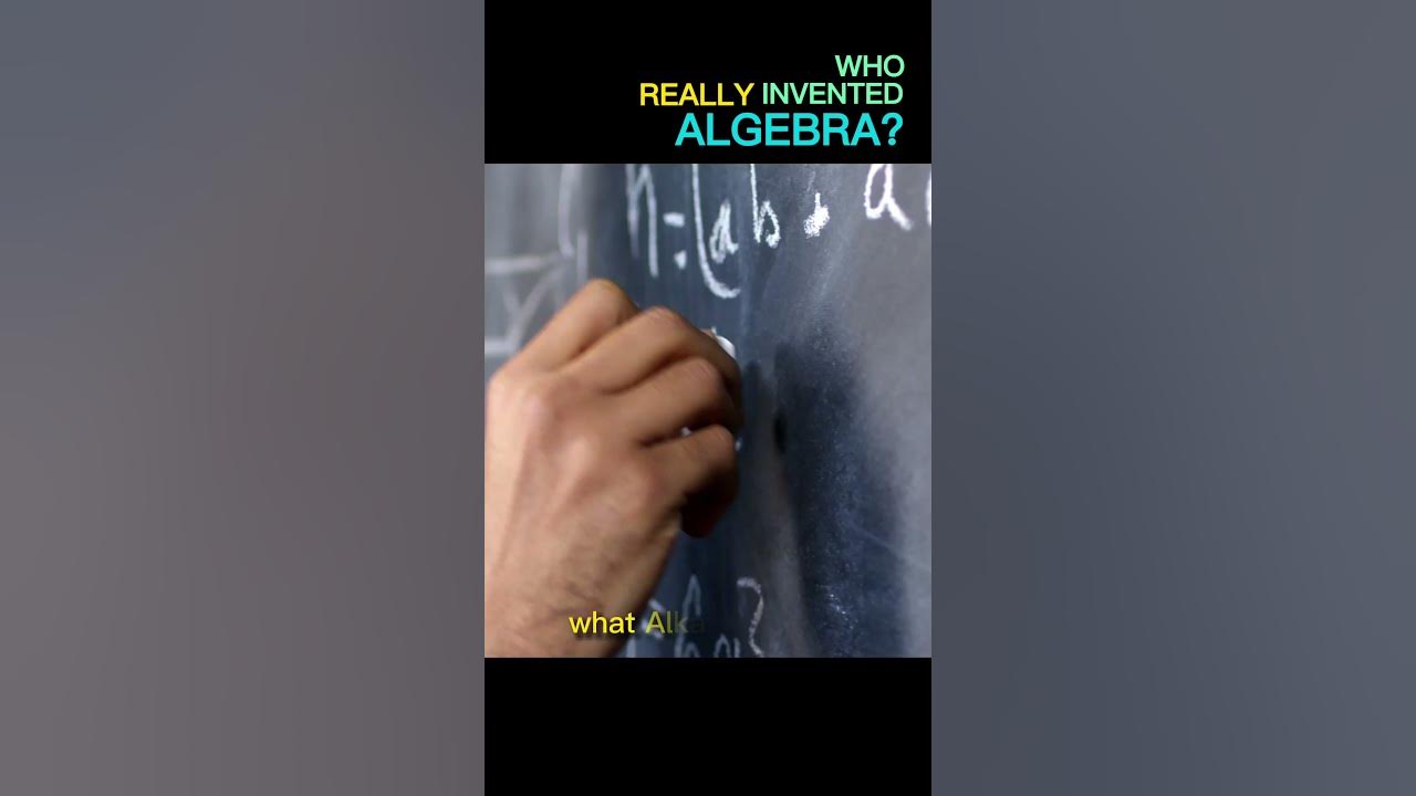 Who Really Invented Algebra? You'd be surprised YouTube
