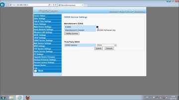Video tutorial of Foscam IP cameras MJPEG - DDNS Settings