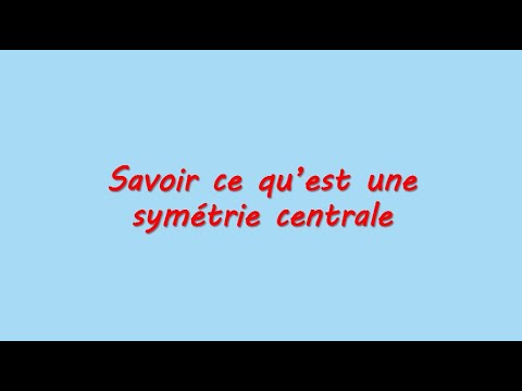 Savoir ce qu'est