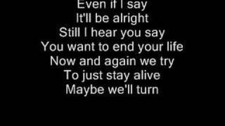 Three Days Grace - Never too late lyrics