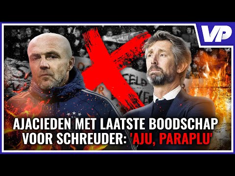 CHAOS COMPLEET bij AJAX: 'GEEN MEDELIJDEN met SCHREUDER!' 😡