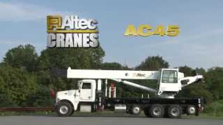 Altec | AC45 Boom Truck Crane