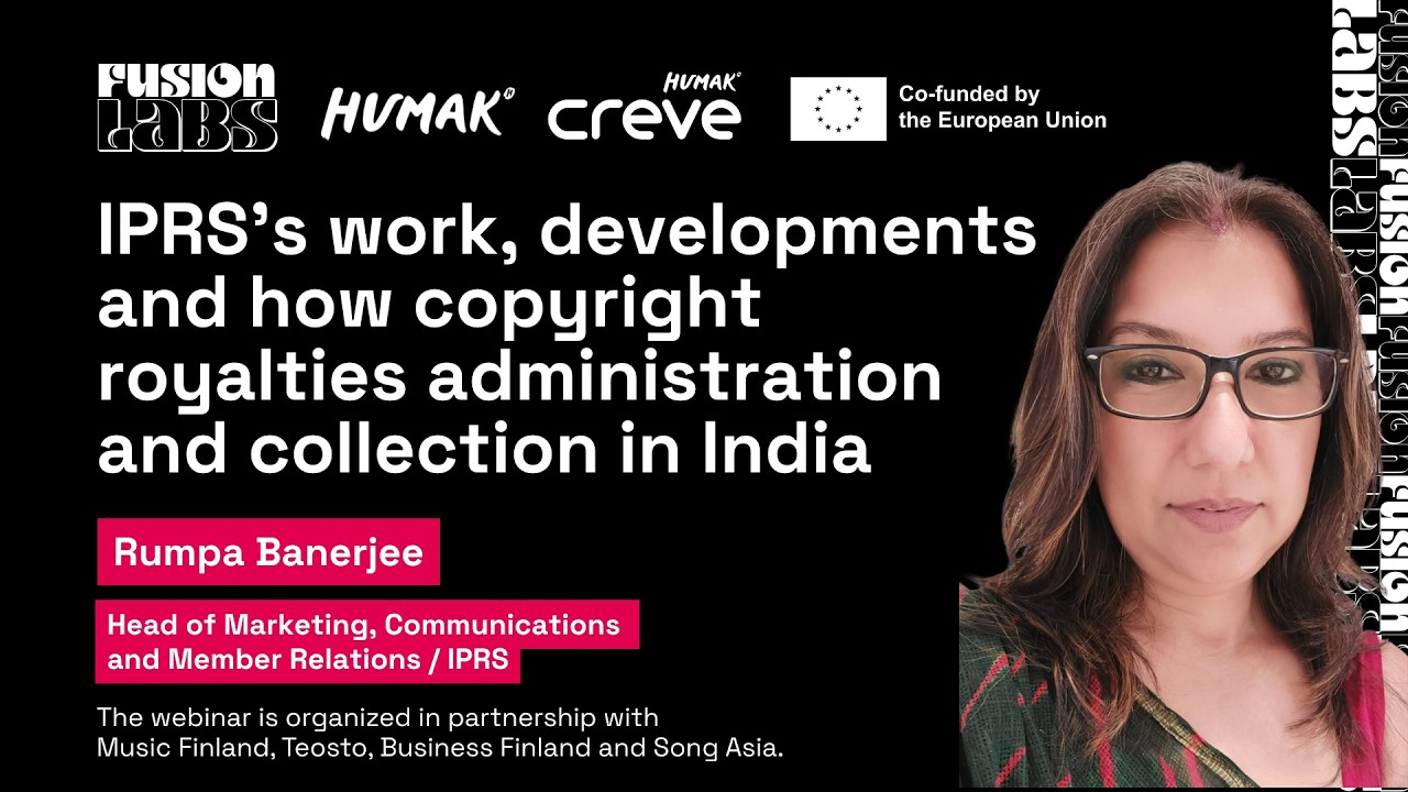 IPRS’s work, developments and how copyright royalties administration and collection in India