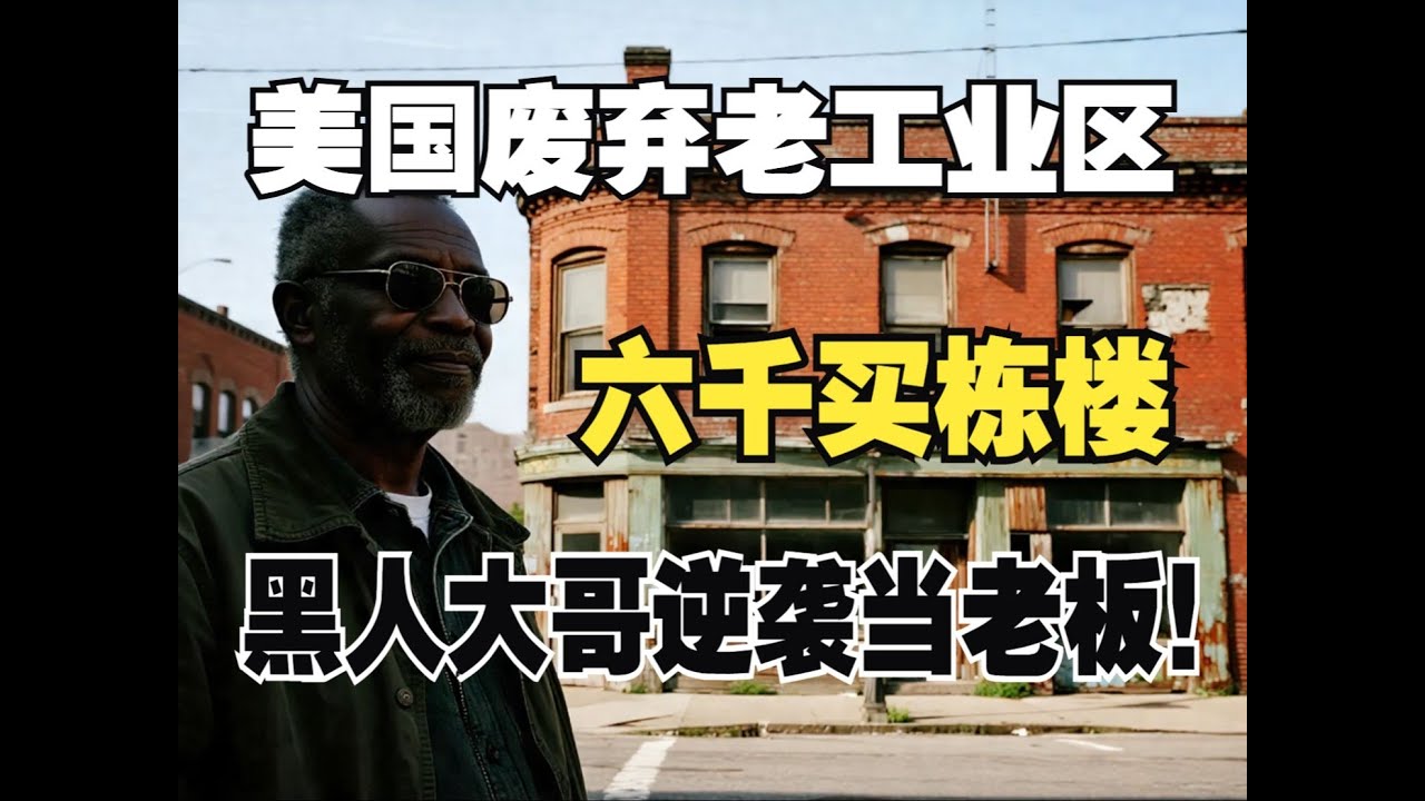 这就是美国鹤岗?六千买栋楼 纽约黑人老哥逆袭当上老板！