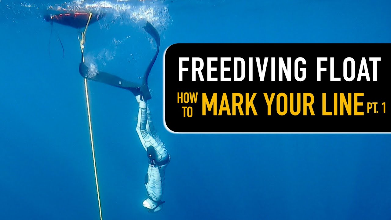 Freediving Float Pt 1  How to Mark the Line Part 1 