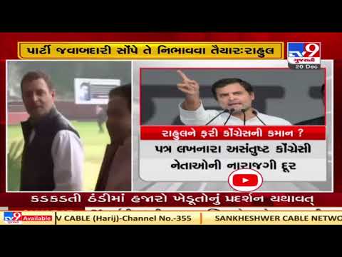 Ready to work as party desires, says Rahul Gandhi | TV9News