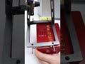 Customized company brand mark on wine bottle by CYCJET New Type M20 Handheld Laser Marking Machine