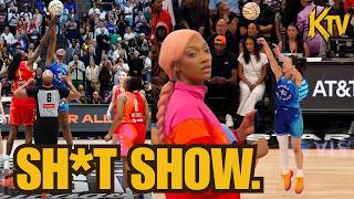 Caitlin Clark PISSED OFF CALLS OUT Angel Reese MISSING LAYUPS & ALL STARS TRASH EFFORT SCAMMED FANS