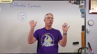 ENGT 509 26-1 Intro to Differential Equations
