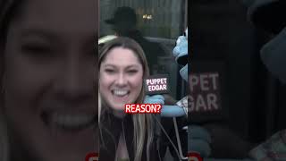 Asking strangers to do their best Cardi B impression