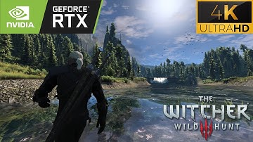 4K The Witcher 3 Next-Gen Modded Graphics HBAO+ | Took Lighting Mod | Showcase Comparison RTX3090