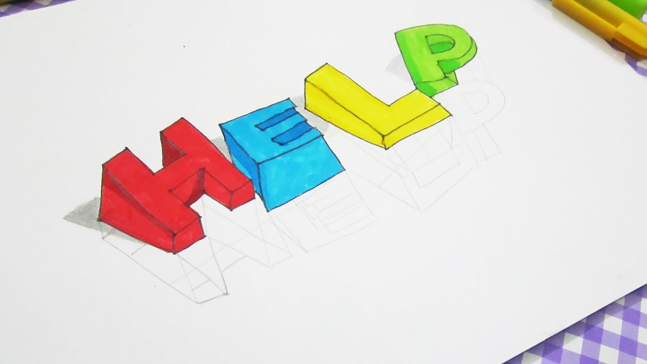 3 we draw. How to draw 3d Letters. Рисунок 3 шт. Рисунок 3 д ручкой Марио. 15-12=3 Рисунок.