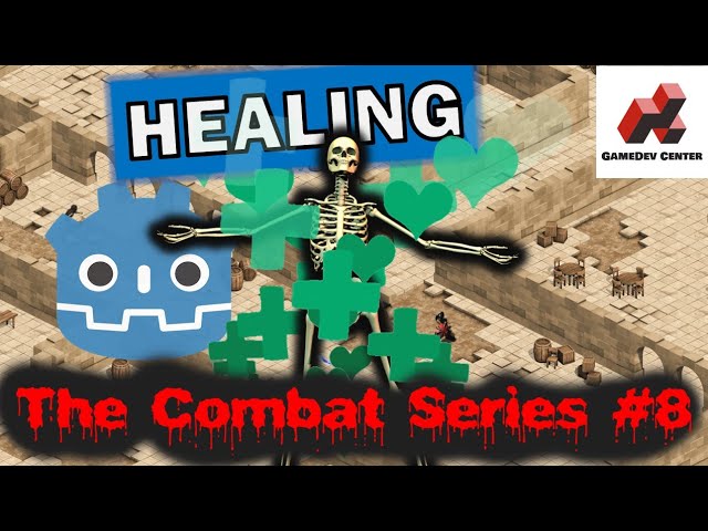 Healing Godot 2d Tutorial | The Combat Series #8