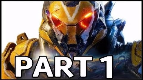 ANTHEM Walkthrough Gameplay Part 1 - INTRO #Anthem #PS4