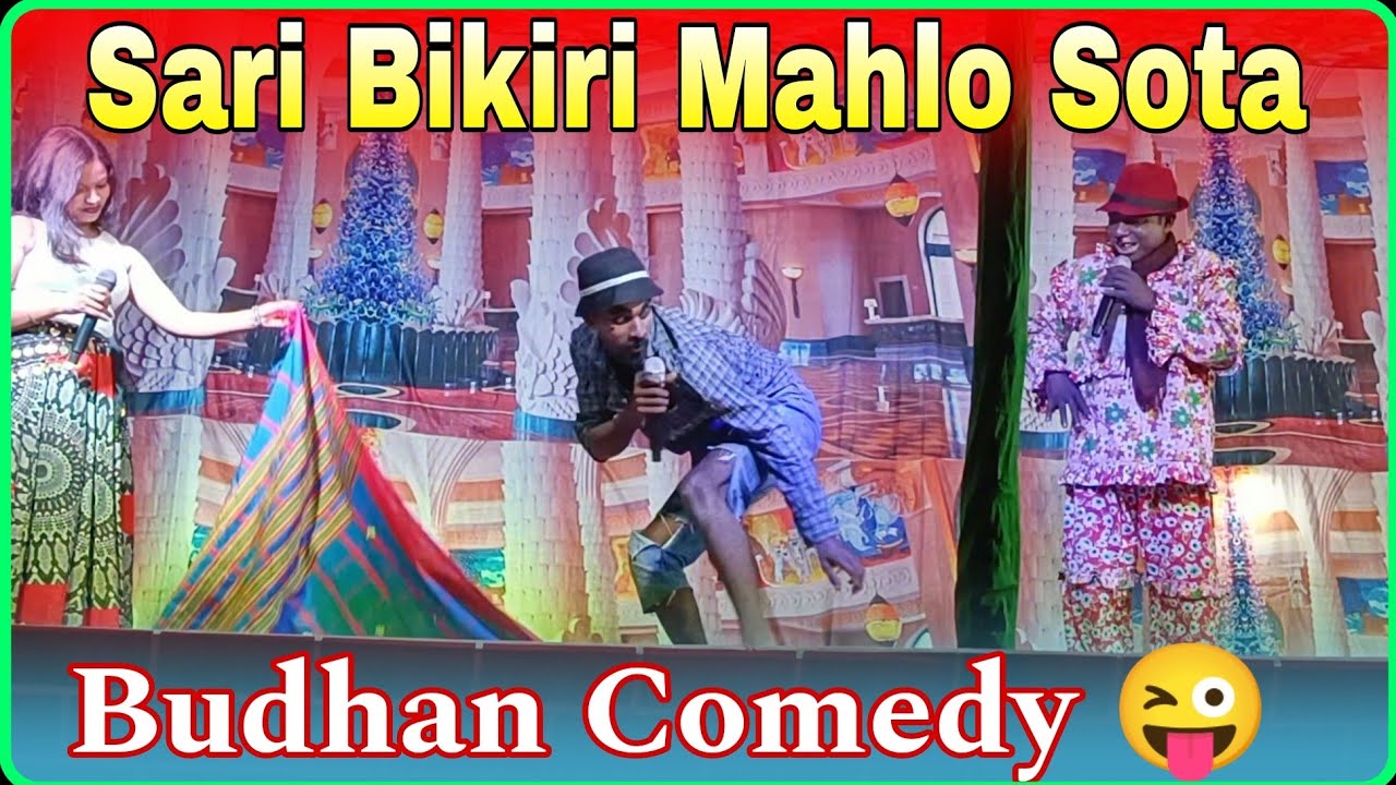 Sari Bikiri Mahlo Sota & Budhan Comedy 😜// New Santali Comedy Video 2025