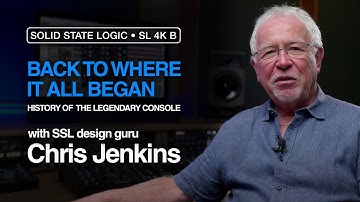 SSL 4K B Channel Strip plug-in and history of the SL 4000 B console with Chris Jenkins