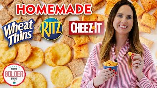 3 Homemade Cracker Recipes for Your Favorite Storebought Brands