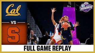 Cal vs. Syracuse Full Game Replay | 2026 Ally ACC Women's Basketball Tournament